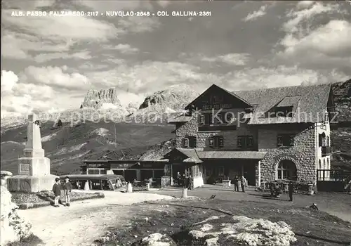 Passo Falzarego Albergo Nuvolao Col Gallina