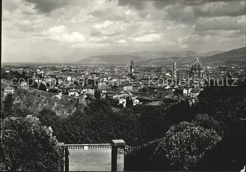 Firenze Toscana Panorama da San Miniato al Monte Kat. Firenze