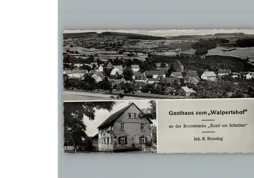 Goetzen Nidda Gasthaus zum Walpertshof / Schotten /Vogelsbergkreis LKR