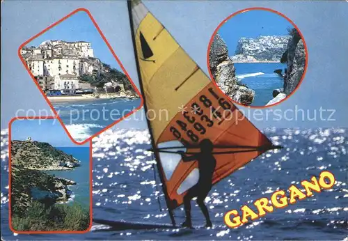 Gargano Kueste Windsurfen / Italien /Italien