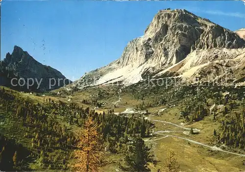 Passo Falzarego Gebirgspass Dolomiten