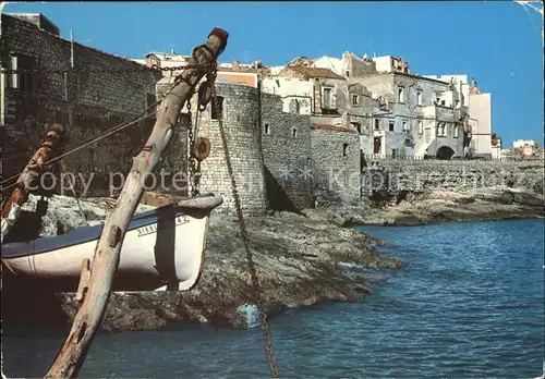 Gargano Pittoresco Vieste La citta vecchia / Italien /Italien