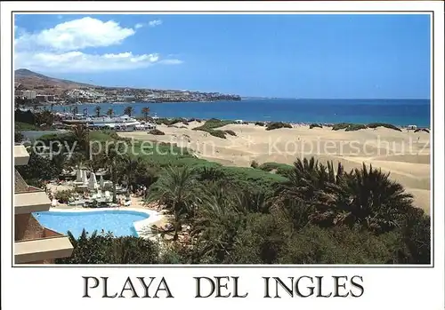 Playa del Ingles Gran Canaria Sandduenen Kat. San Bartolome de Tirajana