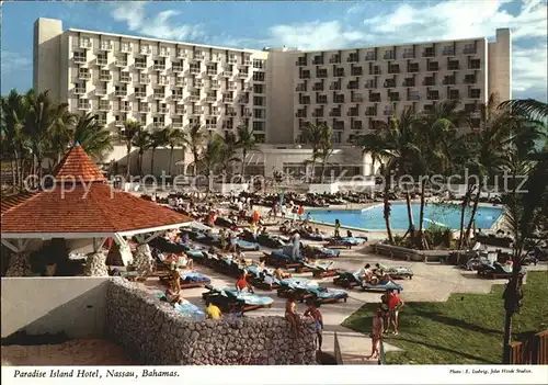 Nassau Bahamas Paradise Island Hotel Swimming Pool