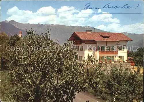 Tisens Merano Suedtirol Gaestehaus Dolomitenblick  Kat. Merano