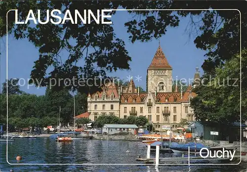 Lausanne Ouchy Schloss Kat. Lausanne