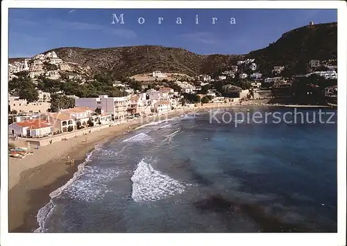 Moraira Fliegeraufnahme Kat. Alicante
