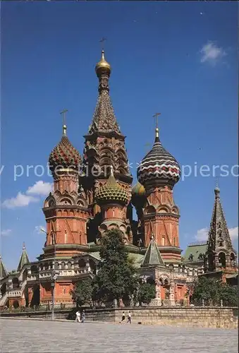 Moskau Basilius Kathedrale  Kat. Russische Foederation