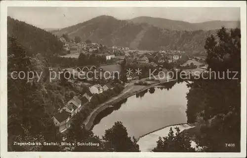 Ziegenrueck Blick vom Schlossberg