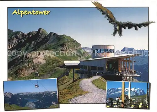 Meiringen Hasliberg Alpentower Planplatten Kat. Meiringen