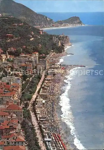 Finale Ligure Panorama da ponente Riviera delle Palme veduta aerea