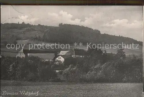 Watzdorf Uhlstaedt Kirchhasel Panorama Kat. Uhlstaedt Kirchhasel