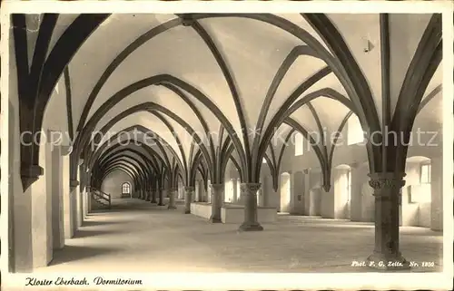 Foto Zeitz F.G. Nr. 1950 Kloster Eberbach Dormitorium  Kat. Berchtesgaden
