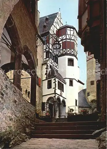 Burg Eltz Burghof Kat. Wierschem