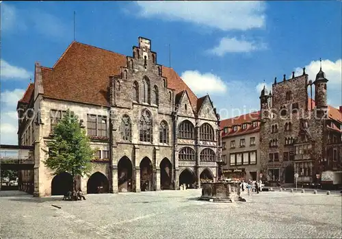Hildesheim Rathaus und Tempelhaus Kat. Hildesheim