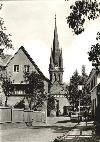 Neustadt Sachsen Evangelische Kirche / Neustadt Sachsen /Saechsische Schweiz-Osterzgebirge LKR