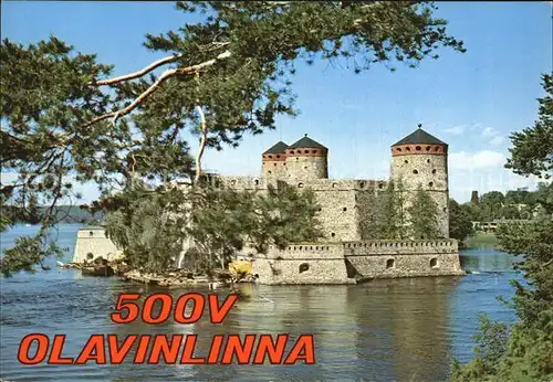 Savonlinna Festung Olavinlinna Kat. Finnland