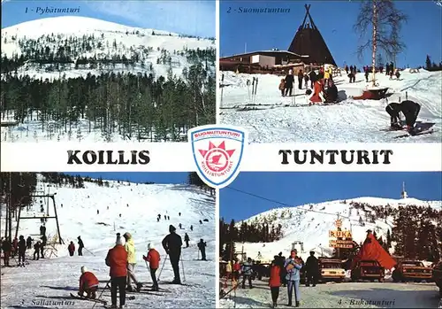 Lappland Lapland Koillis Lappi Pyhae Suomu Ruka ja Sallatunturit Kat. Rovaniemi