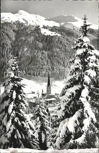 Davos Dorf GR Ischalp Braema Bueel Jakobshorn Kat. Davos