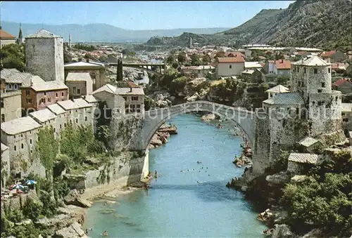 Mostar Moctap Alte Bruecke Kat. Mostar