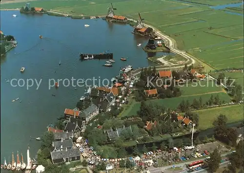 Zaandam Fliegeraufnahme Zaanse Schans Kat. Zaandam