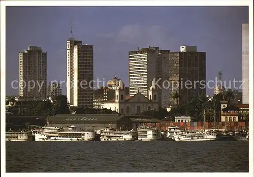 Manaus Hafen und Theater Kat. Manaus