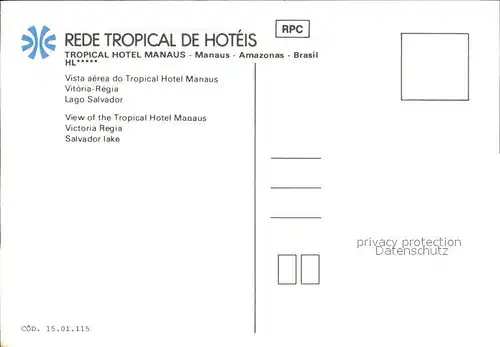 Manaus Rede Tropical De Hotels Kat. Manaus