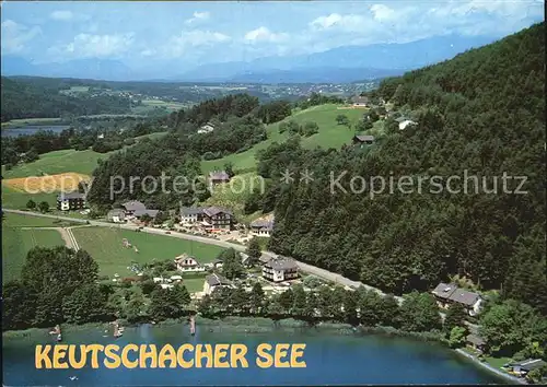 Keutschach See Panorama  Kat. Keutschach am See