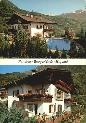 Algund Merano Pension Burgenblick Kat. Italien