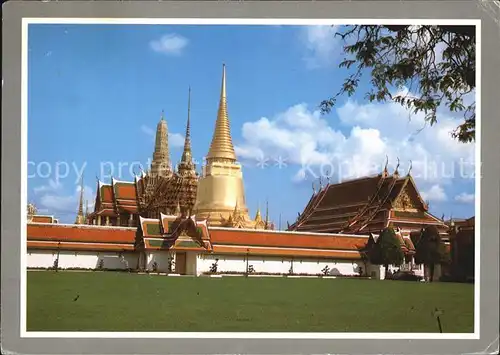 Bangkok Wat Phra Keo Tempel Kat. Bangkok