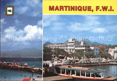 Martinique Views of Fort de France Kat. Martinique