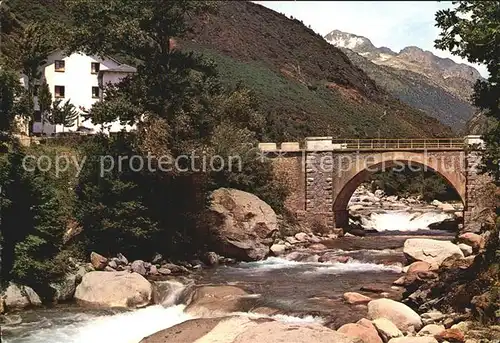 Lerida Pont de Bohi Valle de Bohi Pirineos