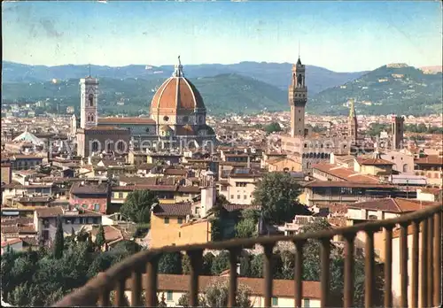 Firenze Toscana Panorama dal Giardino di Boboli Kat. Firenze
