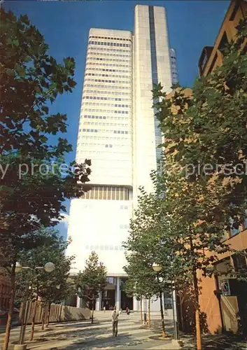 Frankfurt Main Hochhaus der Dresdner Bank Kat. Frankfurt am Main