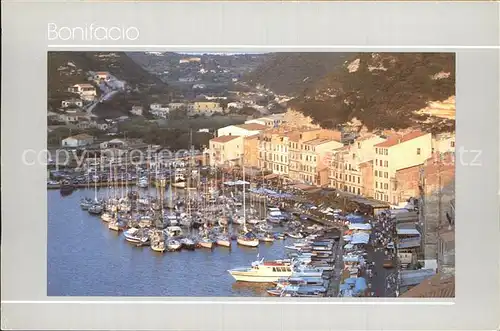 Bonifacio Corse du Sud Hafen Kat. Bonifacio