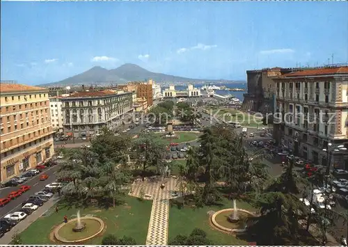 Napoli Neapel Piazza del Municipio  Kat. Napoli