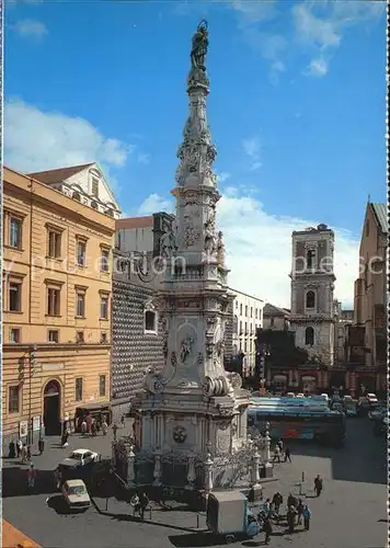 Napoli Neapel Piazza del Gesu Nuovo Kat. Napoli