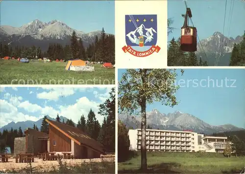 Vysoke Tatry Camping Koliba Seilbahn Kat. Slowakische Republik