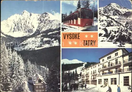 Vysoke Tatry  Kat. Slowakische Republik
