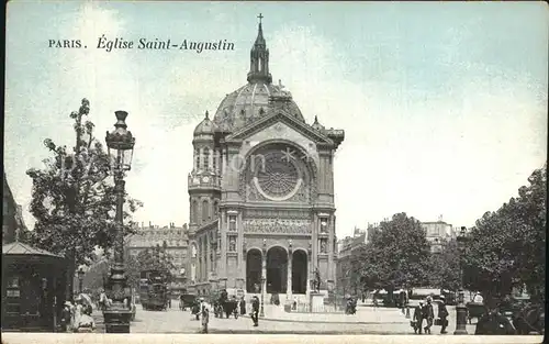 Paris Eglise Saint Augustin Kat. Paris