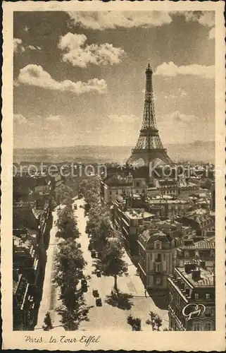 Paris La Tour Eiffel Kat. Paris