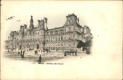 Paris Hotel de Ville Kat. Paris