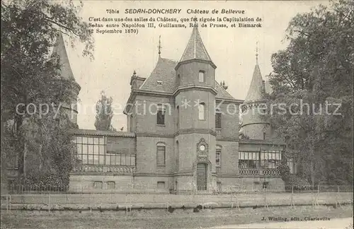 Donchery Chateau de Bellevue Kat. Donchery