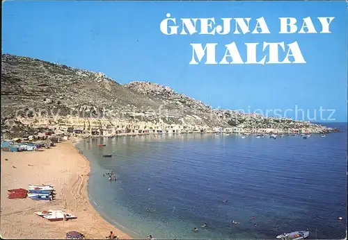 Malta Gnejna Bay  Kat. Malta