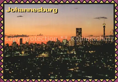 Johannesburg Gauteng Skyline Kat. Johannesburg