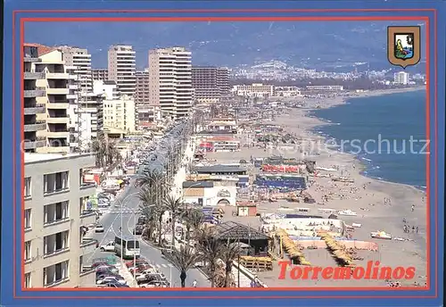 Torremolinos Strandpromenade El Bajondillo Kat. Malaga Costa del Sol