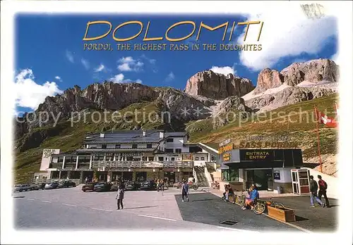 Dolomiten Passo Pordoi Kat. Italien