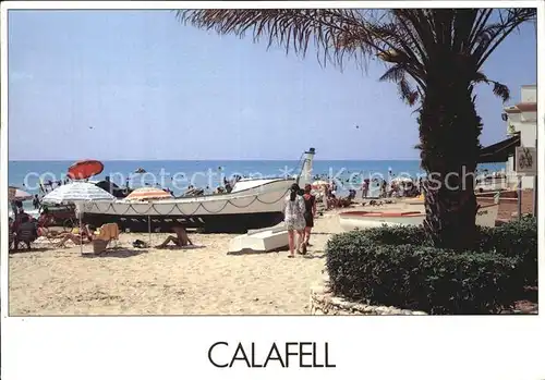 Calafell Strand Kat. Spanien