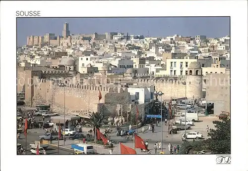Sousse Blick auf die Altstadt Kat. Tunesien