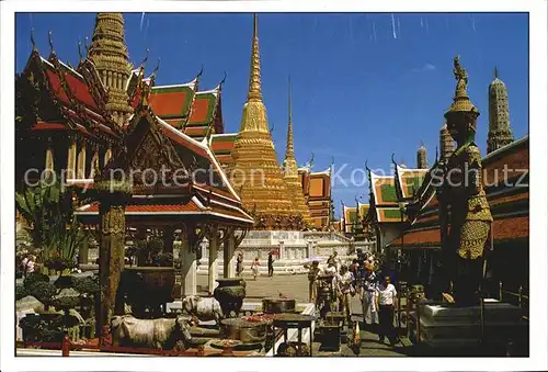 Bangkok Emerald Buddha Temple Kat. Bangkok